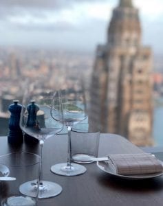 View from Manhatta restaurant