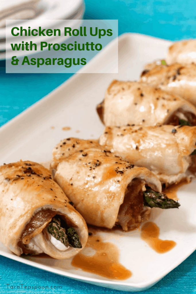 Chicken and Asparagus Roll Ups Pin