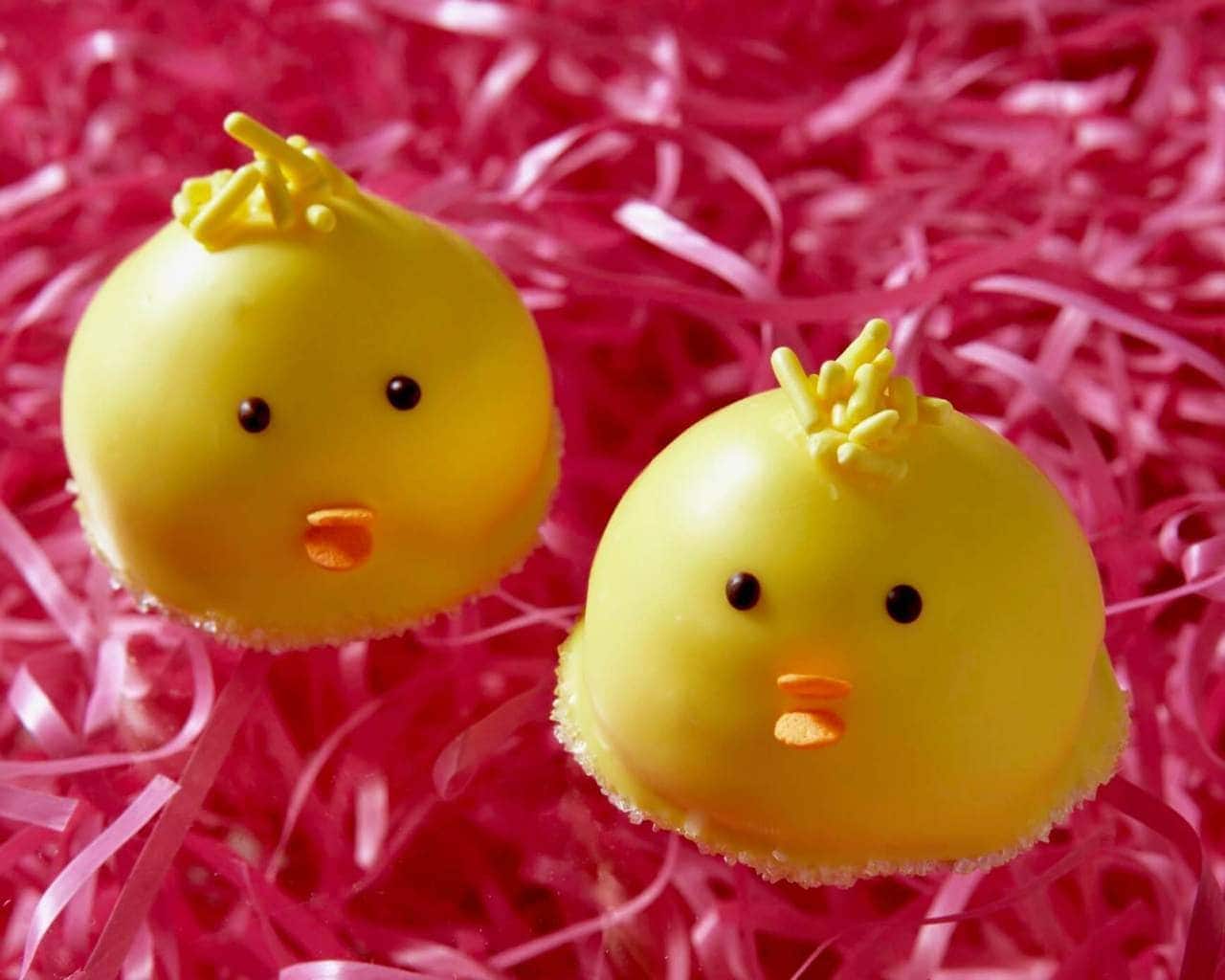 chick cookies for easter