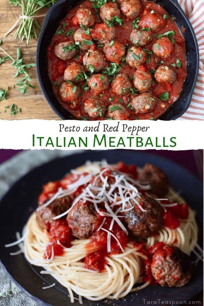 spaghetti and meatballs pin