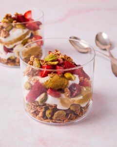 Cherry And Pistachio Yogurt Breakfast Bowl Recipe | Tara Teaspoon