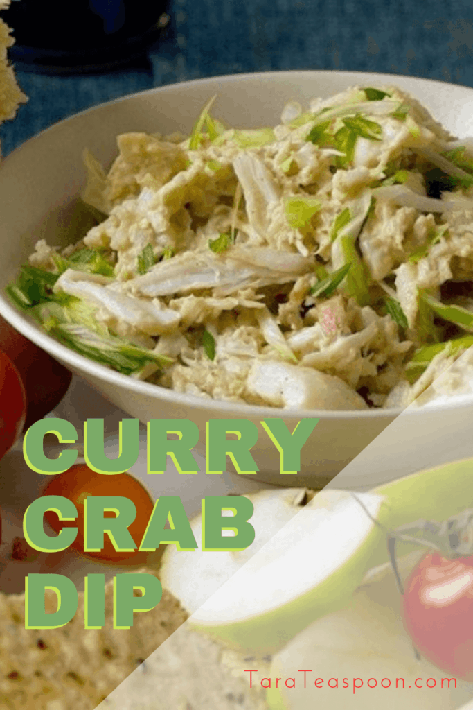 curry crab dip pin