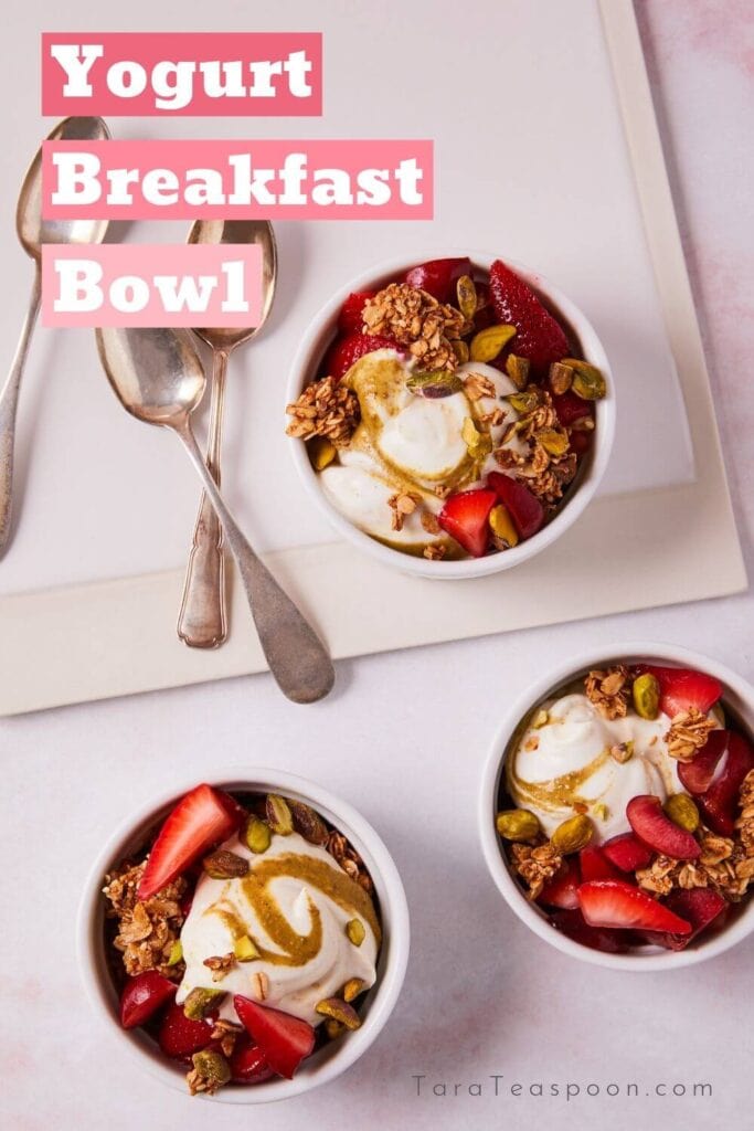 yogurt breakfast bowl pin