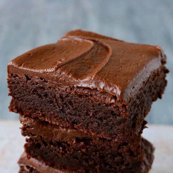 Chocolate Frosted Dream Brownies - House of Nash Eats