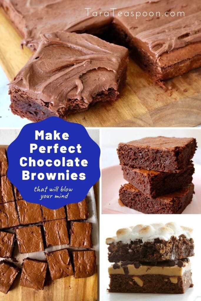 make perfect chocolate brownies pin