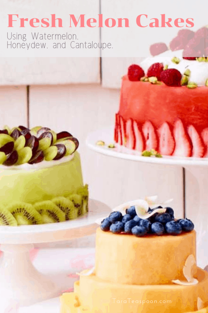 Fresh Melon Cake is easy to make