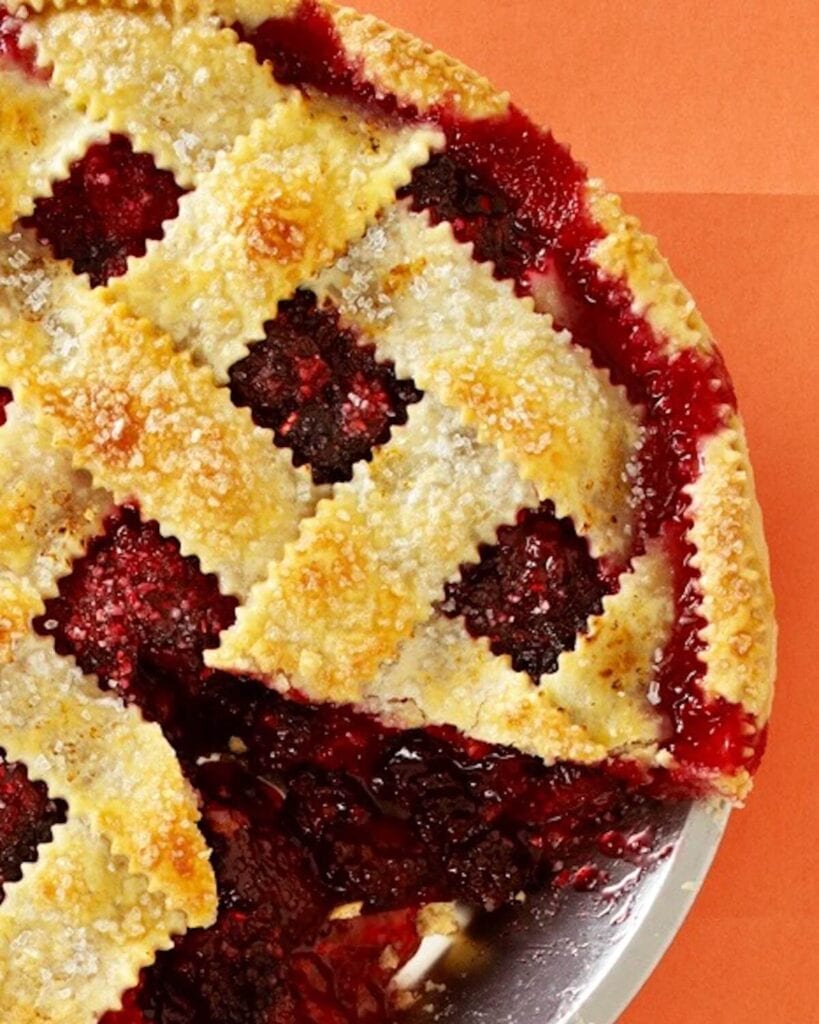 Ginger Razzleberry Pie (Blackberry Raspberry Pie) Tara Teaspoon