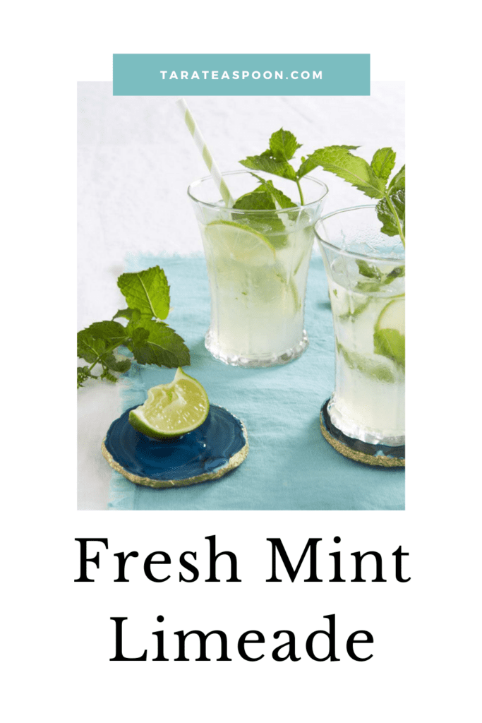 Fresh Mint Limeade cups pin