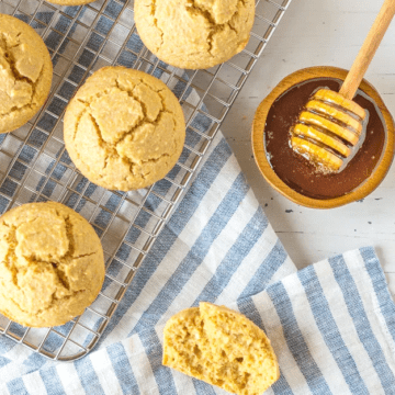Gluten Free Cornbread Muffins Recipe (Dairy Free too!)