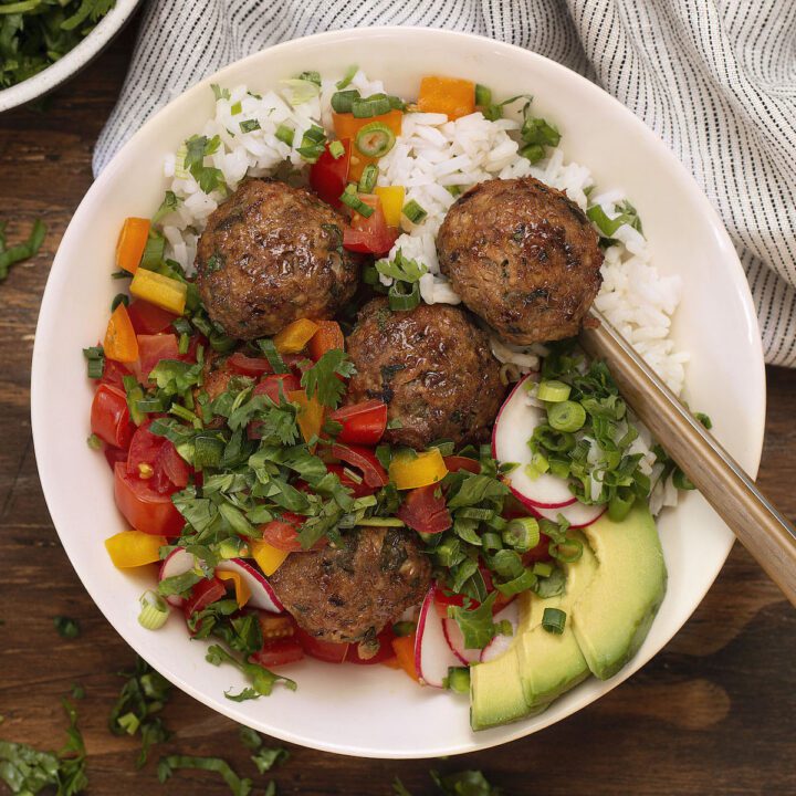 ChipotleChicken Mexican Meatballs Recipe Oven Baked Tara Teaspoon