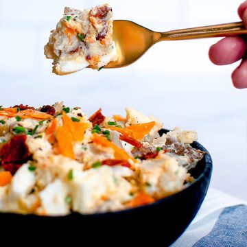 Loaded Baked Potato Salad (Easy and Healthy)