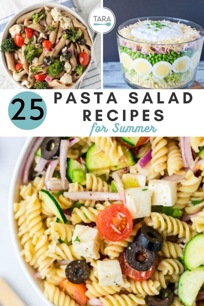 easy pasta salad recipes pin