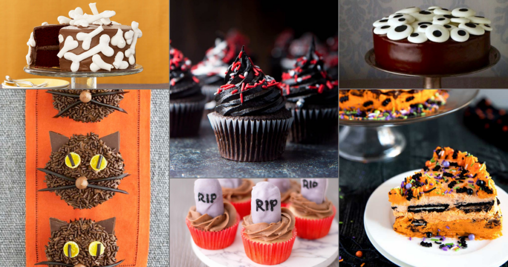 creative halloween cakes