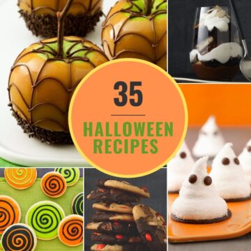 featured image of halloween recipes