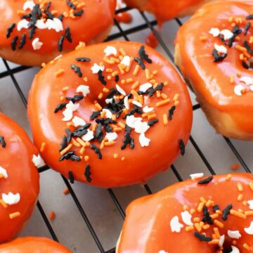 easy halloween donuts
