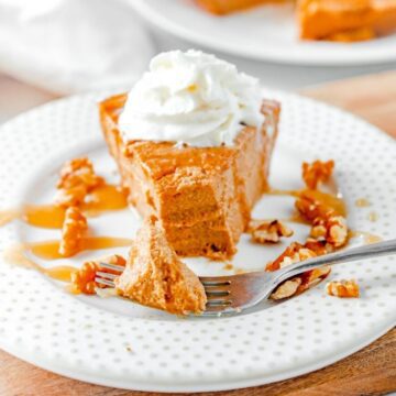 vegan pumpkin cheesecake