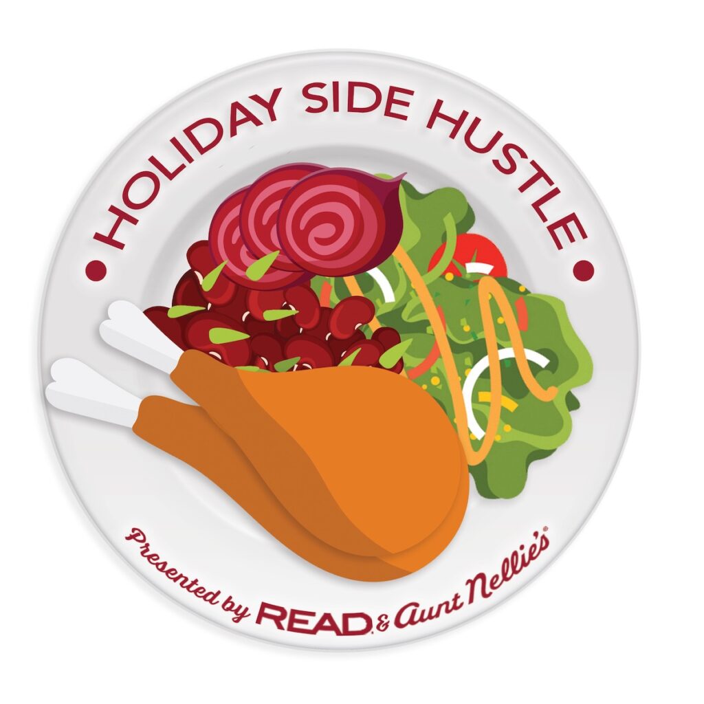 Holiday Side Hustle logo for promotion