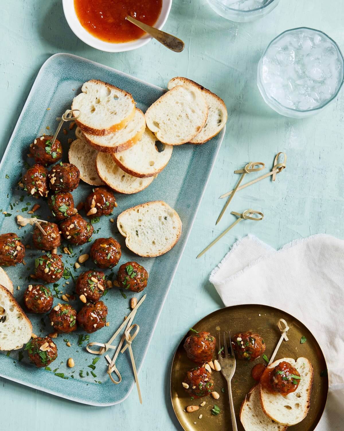 moroccan meatballs for dinner or snack