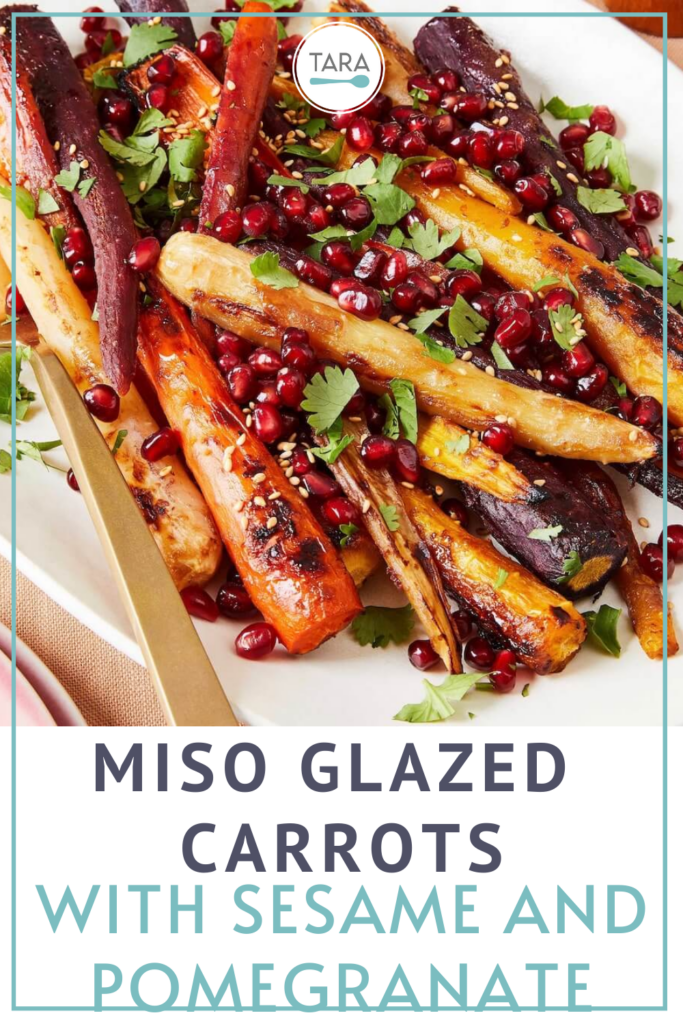 miso glazed roasted carrots