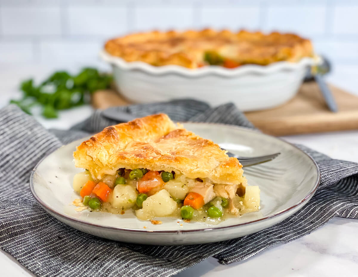 Double Crust Steak Pot Pie - Easy Beef Pot Pie with Leftovers