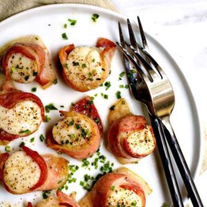 bacon wrapped scallops