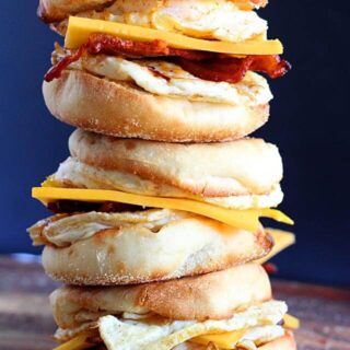 bacon biscuit sandwich