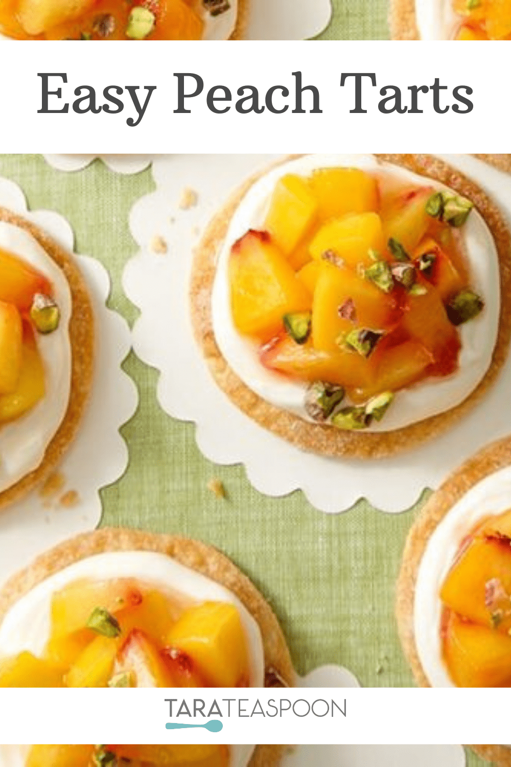 Easy Mini Peach Tarts Recipe Tara Teaspoon