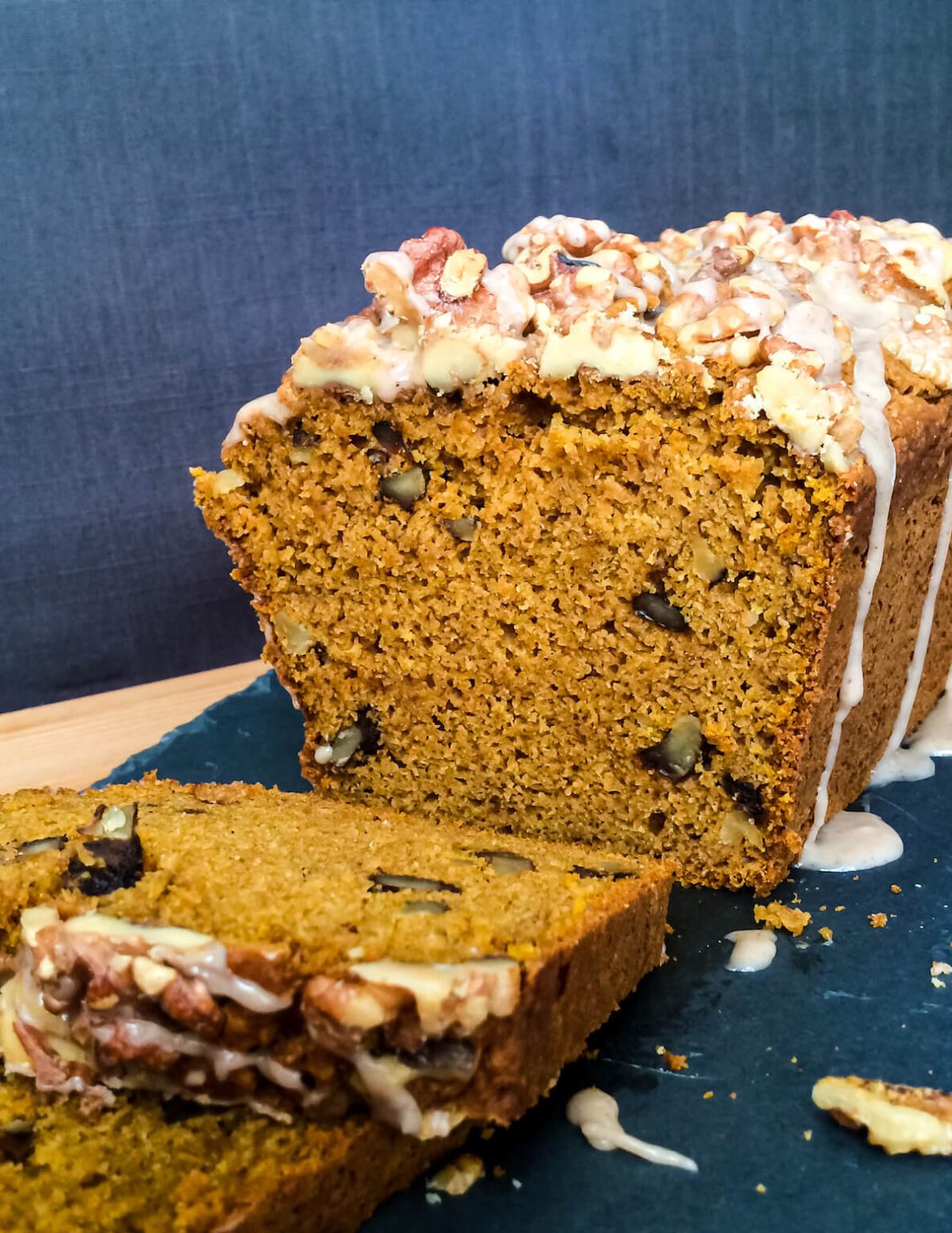 Whole Wheat Pumpkin Bread (+ Maple Glaze) Tara Teaspoon