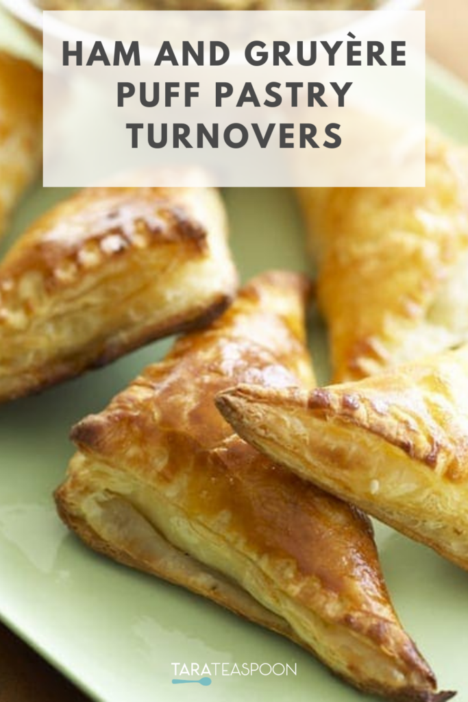 Ham and Gruyère Puff Pastry Turnovers