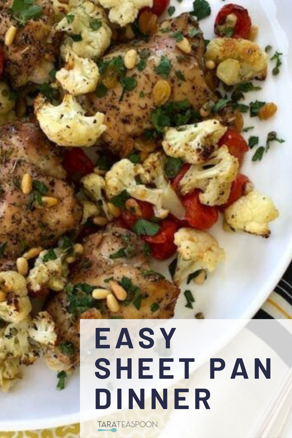 Chicken And Cauliflower Sheet Pan Dinner Tara Teaspoon 7965