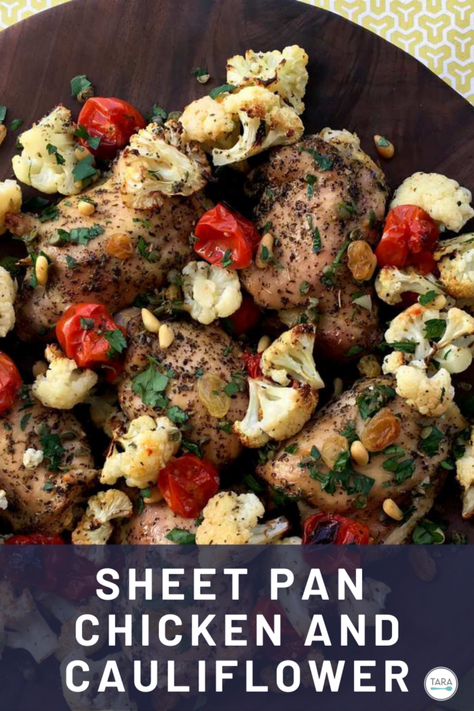 Sheet Pan Chicken and Cauliflower