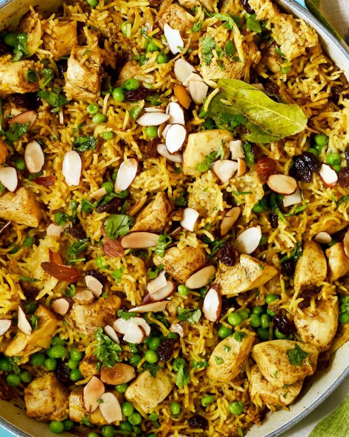 Indian Biryani with Chicken - Tara Teaspoon