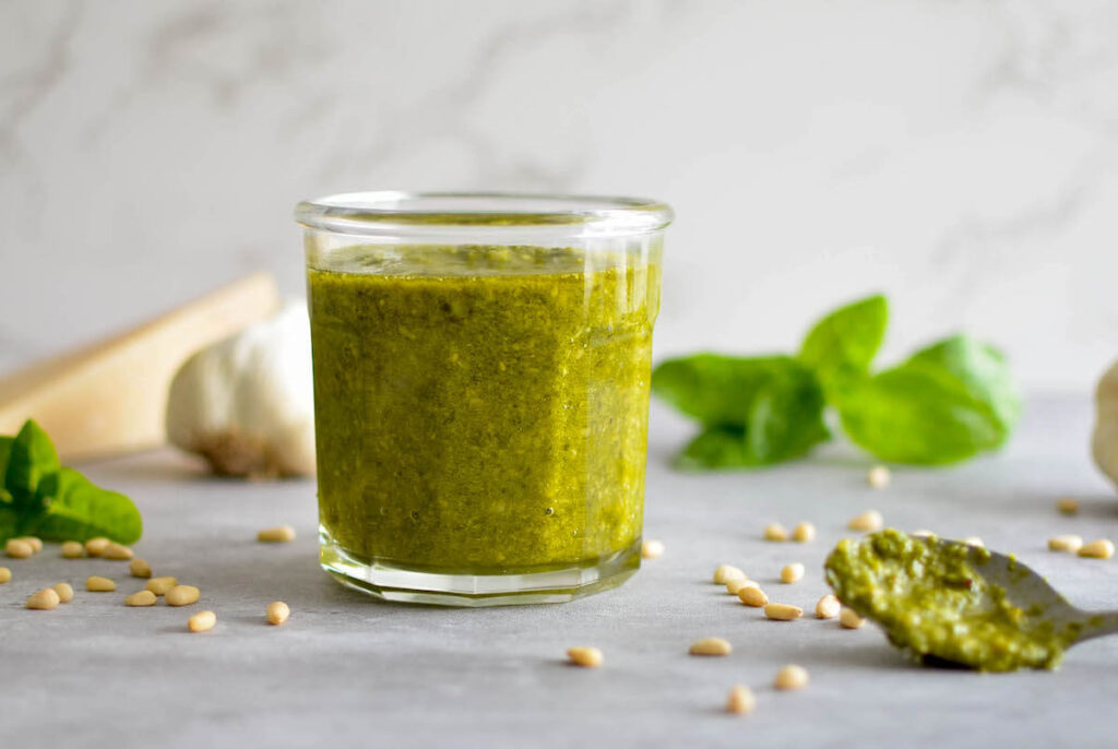 Classic Basil Pesto Sauce Recipe - Tara Teaspoon