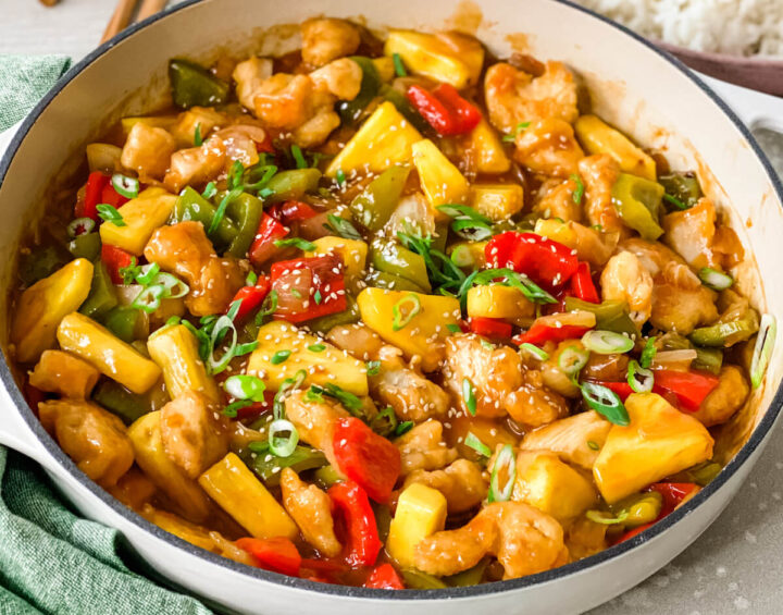 Chinese Sweet and Sour Chicken - Tara Teaspoon