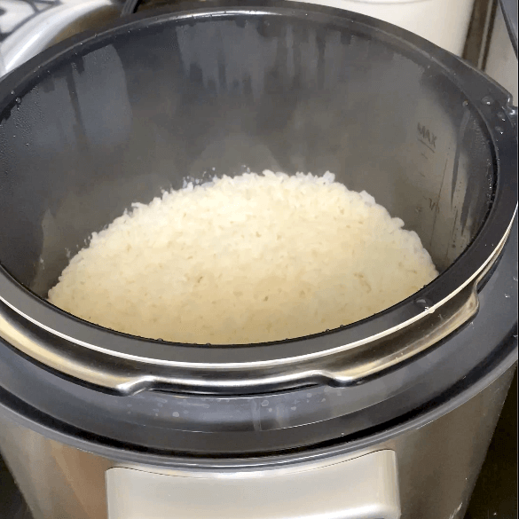 rice cooking in instant pot