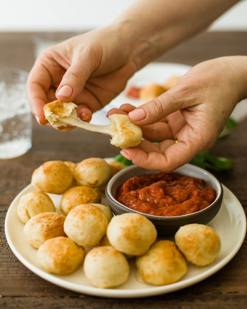 Mozzarella Bites (Air Fried Mozzarella Balls)
