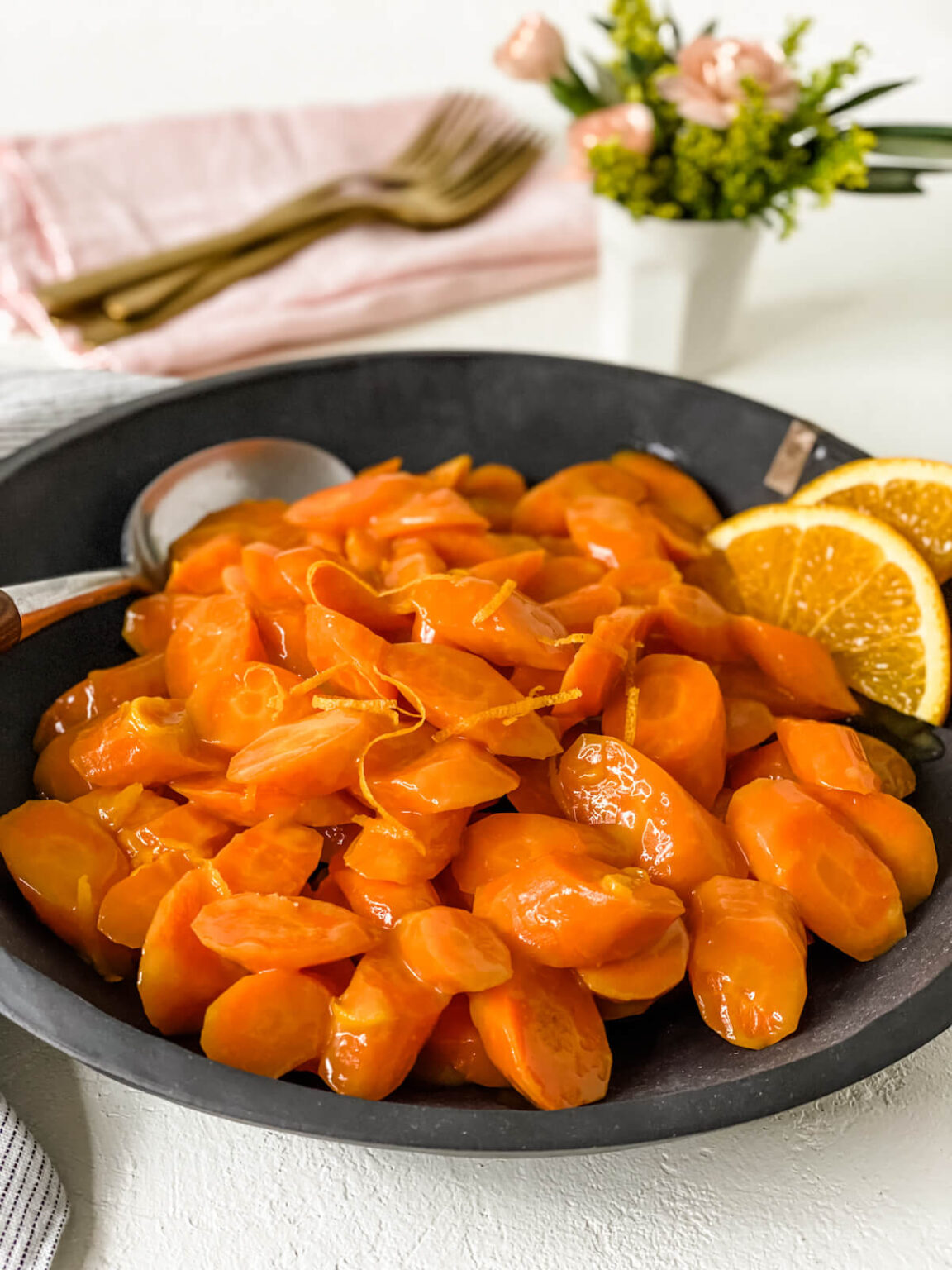 Orange Glazed Carrots (Stovetop Recipe) - Tara Teaspoon