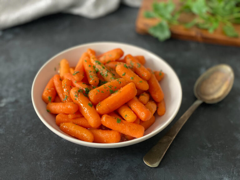 Honey Glazed Baby Carrots - Tara Teaspoon