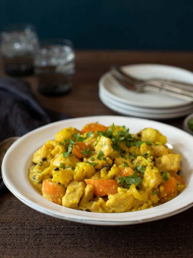 Healthy Slow Cooker Chicken Curry (with Yogurt) Tara Teaspoon