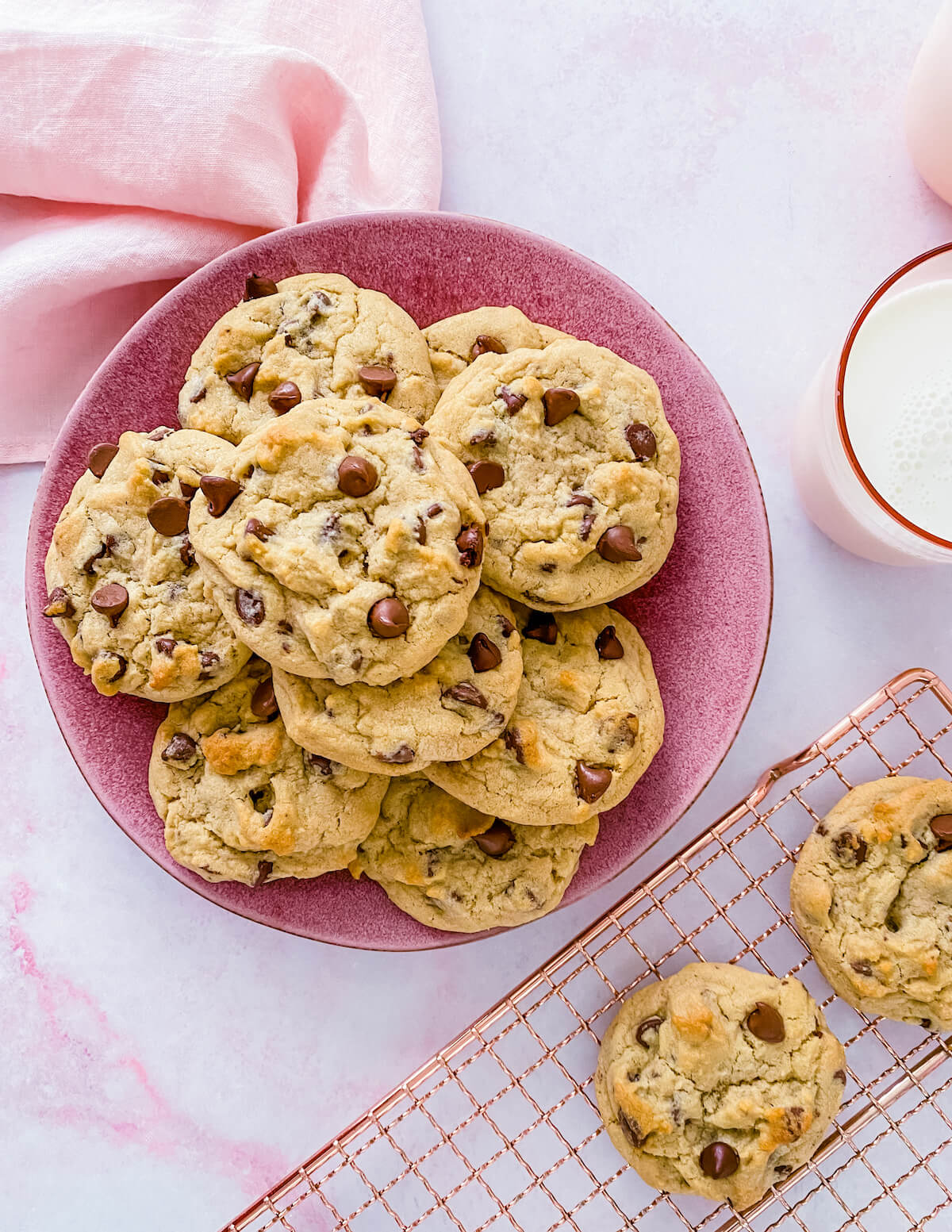 Easy Mini Chocolate Chip Cookies - Practically Homemade