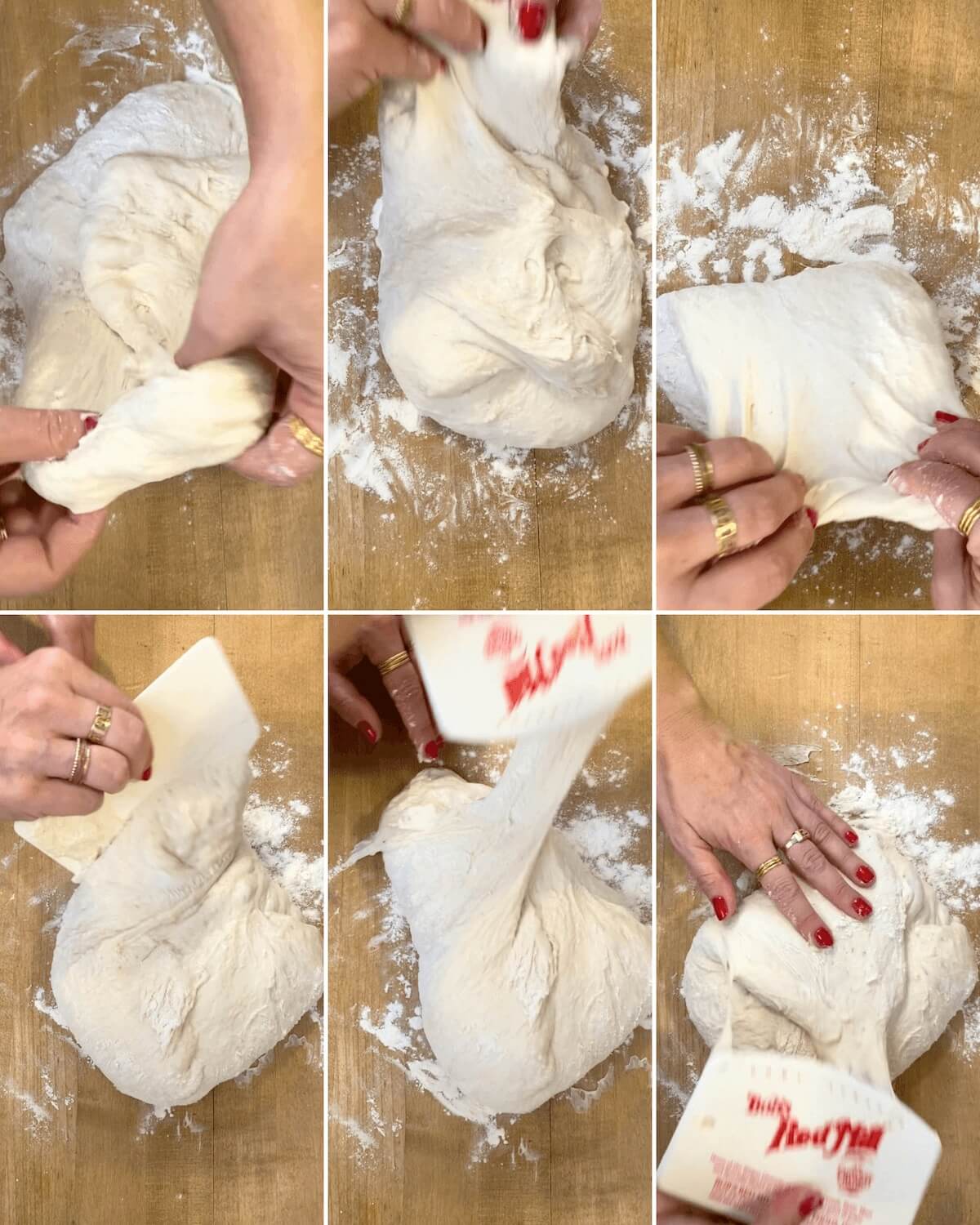 how to stretch and pull pizza dough