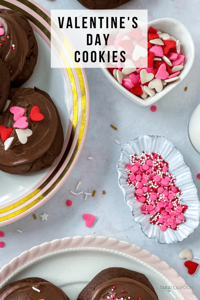 Chocolate Marshmallow Valentine's Cookies