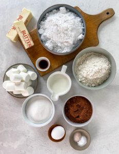 ingredients for surprise cookies