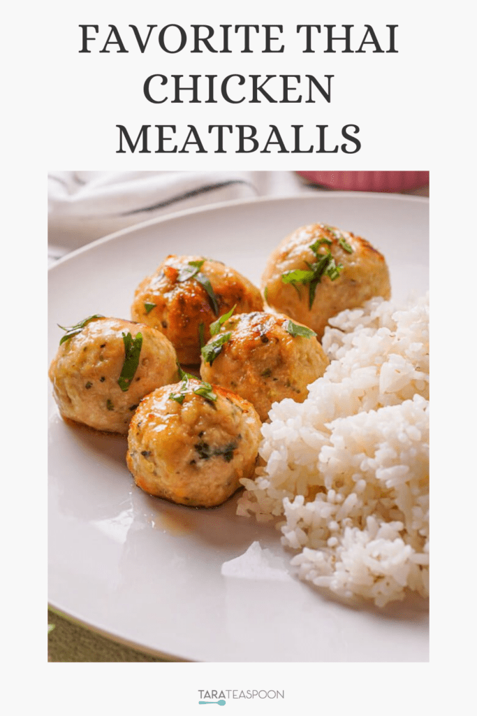 Thai Chicken Meatballs