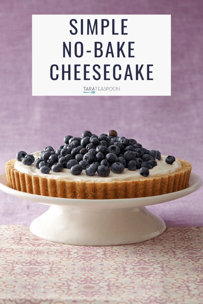 Simple No-Bake Cheesecake