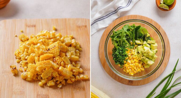 Southwestern Salad with Breaded Pork Cutlets - Tara Teaspoon