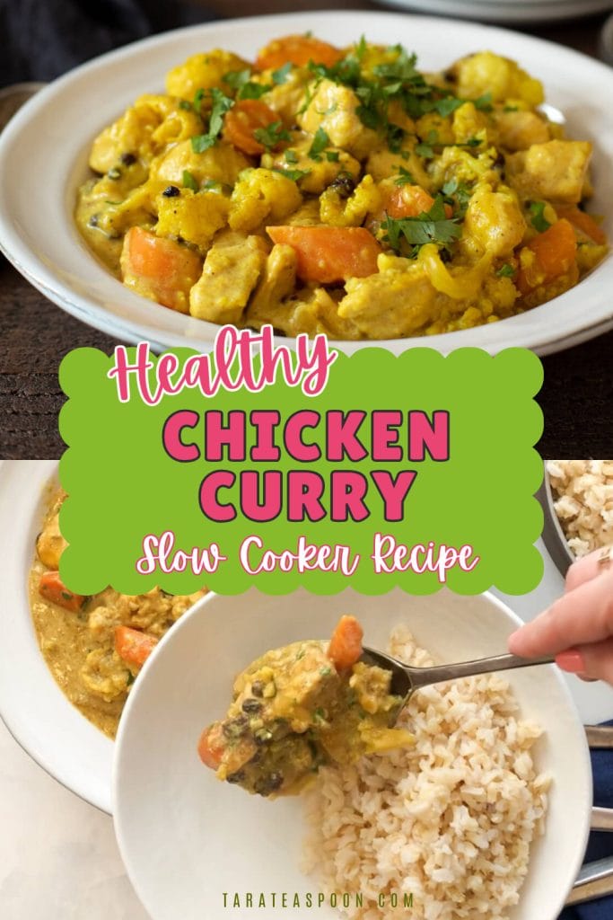 Healthy Slow Cooker Chicken Curry Recipe