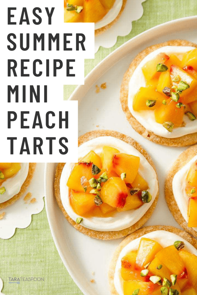 Easy Peach Tarts