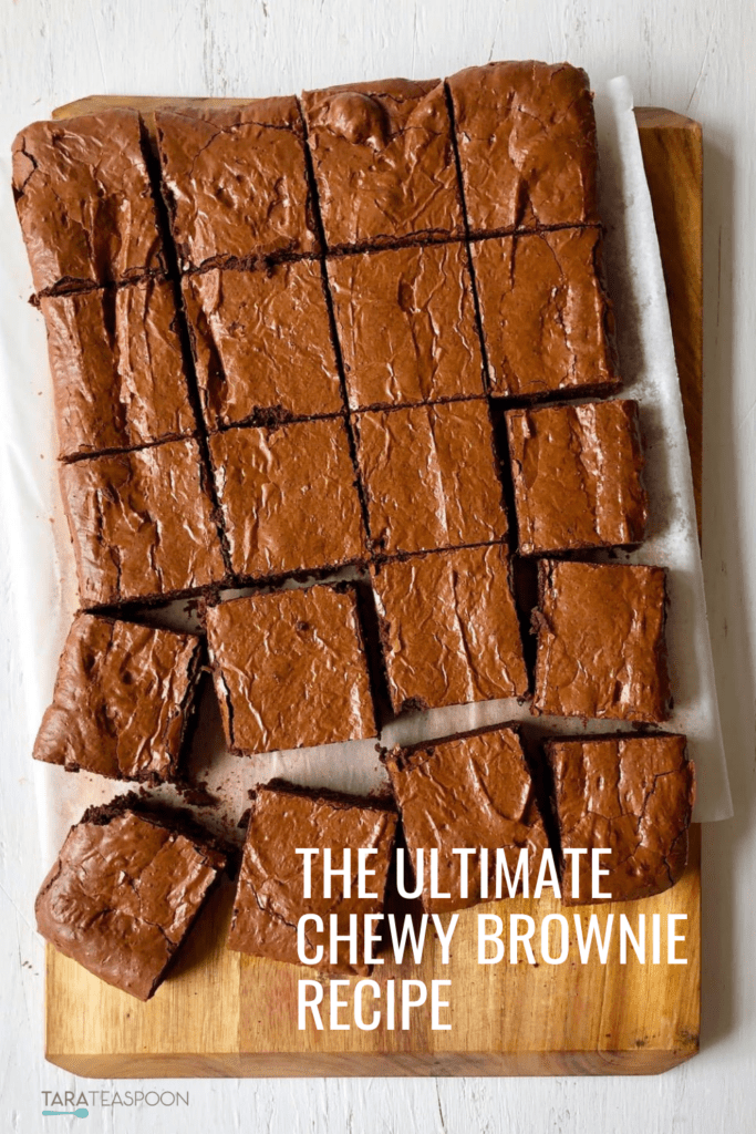 The Ultimate Chewy Brownie Recipe
