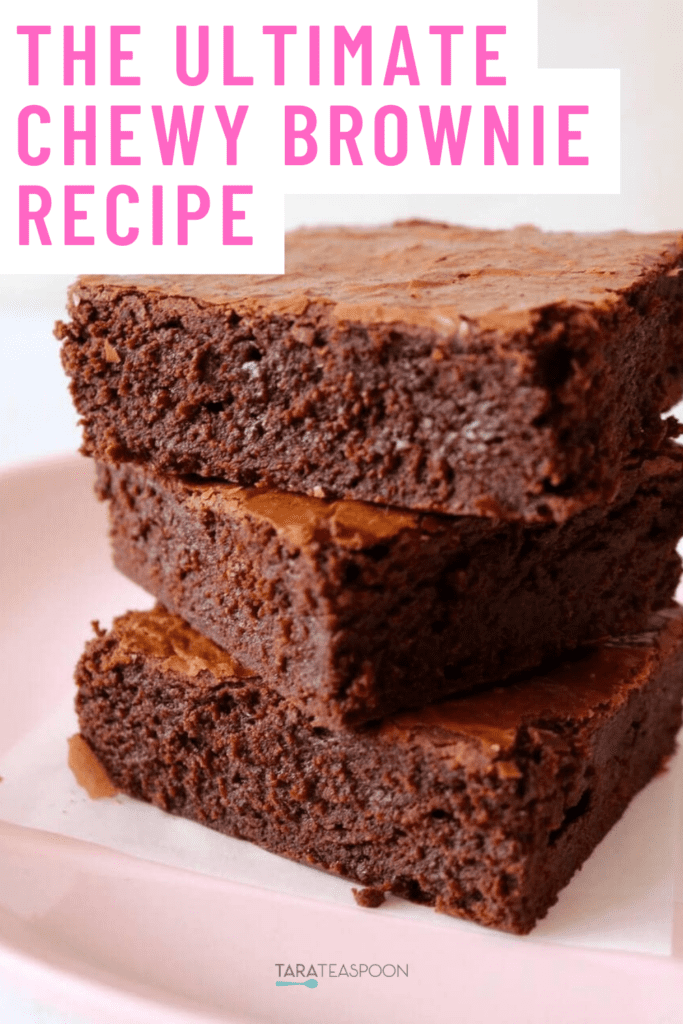 The Ultimate Chewy Brownie Recipe
